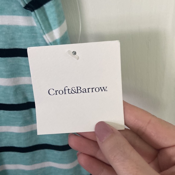 Croft & borrow Stripe Shirt nwt - Picture 3 of 5